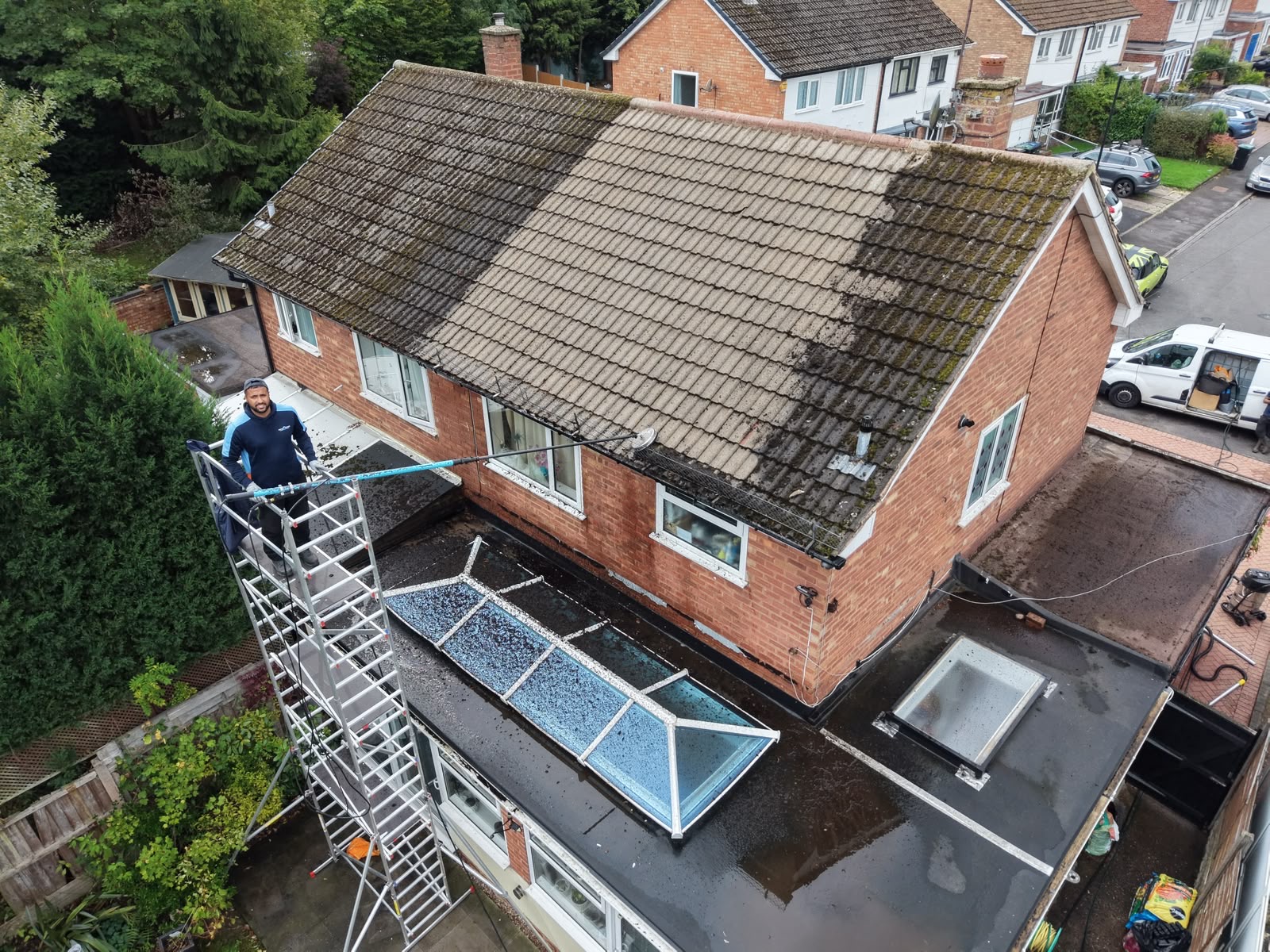 Residential Roof Cleaning